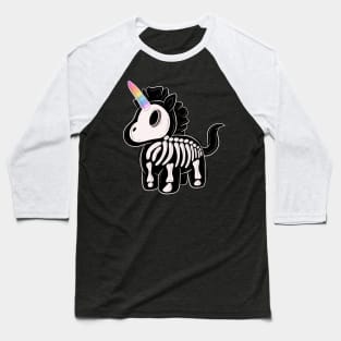 Unicorn skeleton Baseball T-Shirt